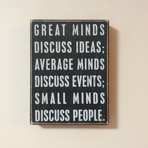 Black Desk and Wall Decor